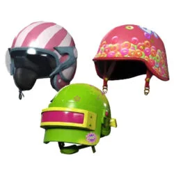 PUBG SKIN Candy Caps Helmet Set