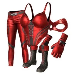 pubg skin Crimson Hex Costume Set