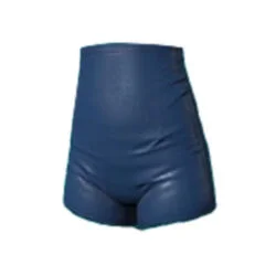 pubg skin High Waisted Shorts Blue