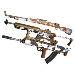 PUBG Gun Moo'D Killer Weapon Set