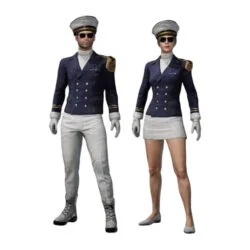 PUBG Skin Naval Officer Set