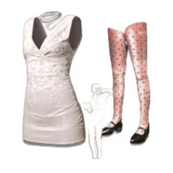 PUBG Skins Nightclub Dress Set