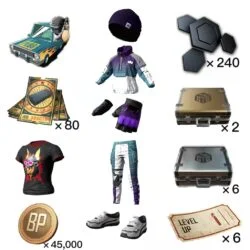 PUBG Skin Amazon Set