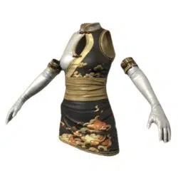 PUBG Skin Douyu Golden Cloud Dress