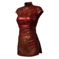 pubg skin koi print qipao