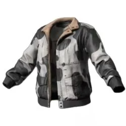 PUBG Skin Cow Print Jacket Black