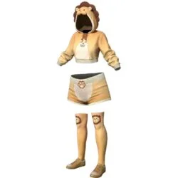 PUBG Skin Rash Beixi's Lion Costume Set