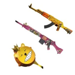 PUBG Skin Rash Beixi's Weapon Set